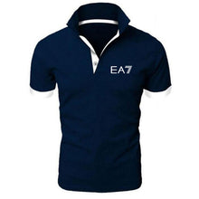 Load image into Gallery viewer, summer fashion EA7 perfect logo printed polo RF New men high quality social Polo shirts Polo Shirt for women and mens'