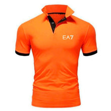 Load image into Gallery viewer, summer fashion EA7 perfect logo printed polo RF New men high quality social Polo shirts Polo Shirt for women and mens'